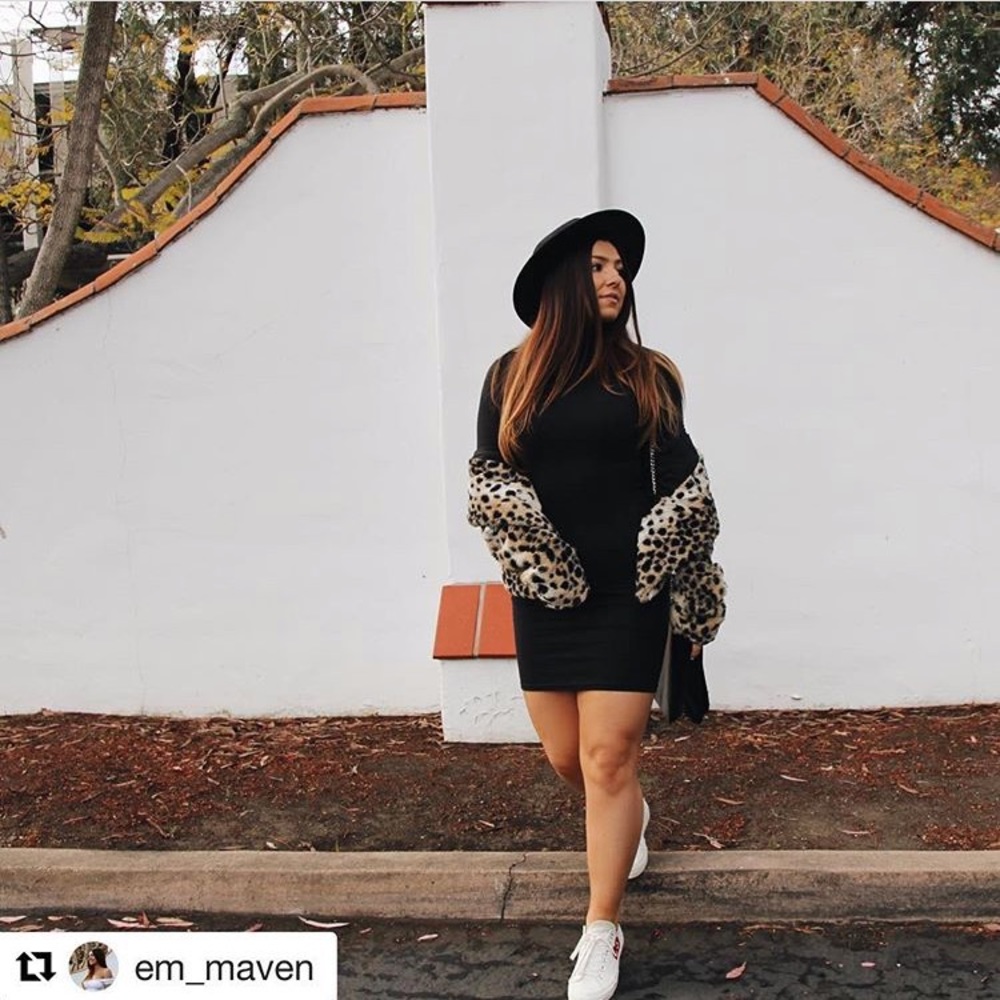 BLOGGER FAV - Debbie Mock Neck Dress